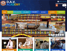Tablet Screenshot of davacademytanda.org